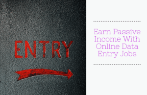 Online data entry jobs from home