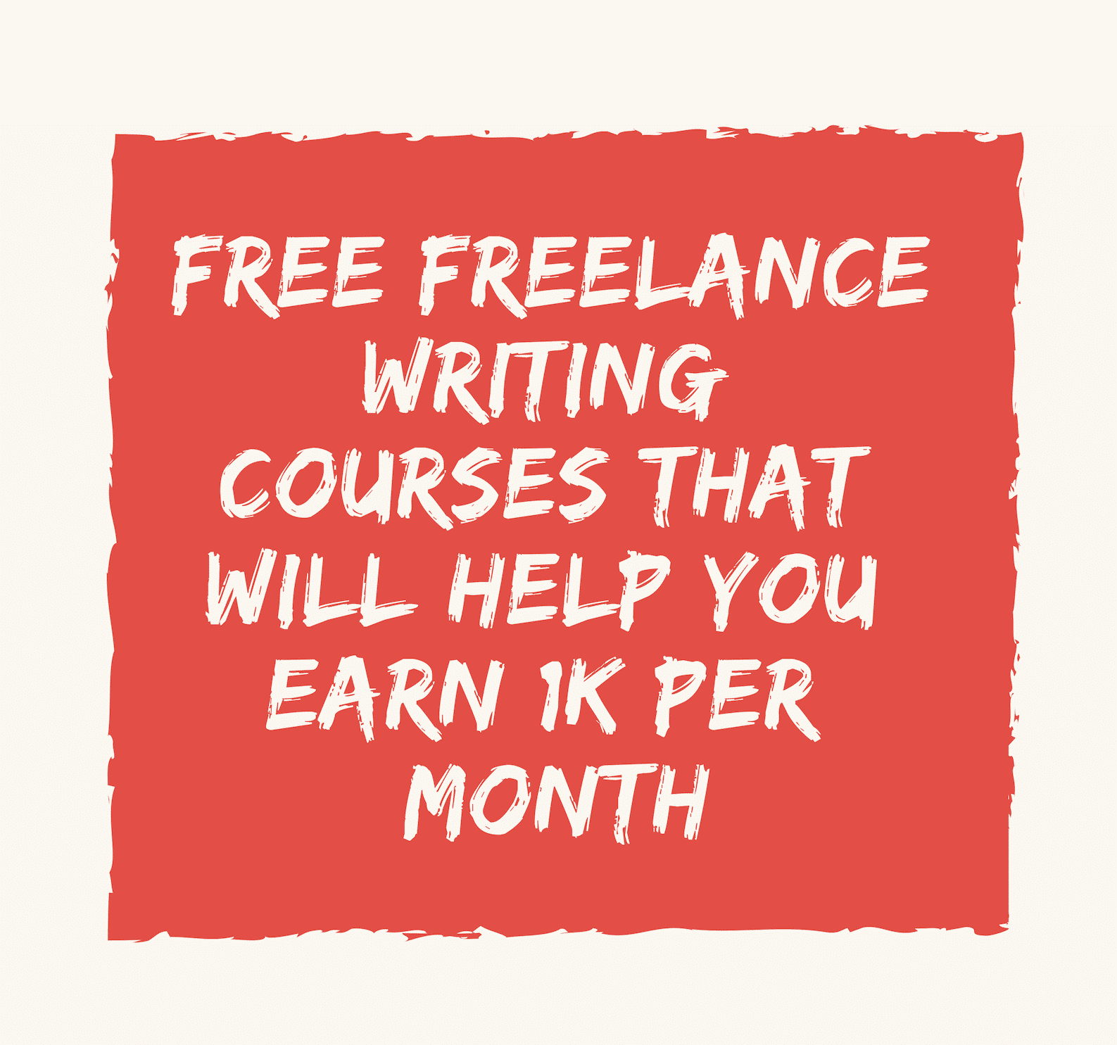 Free Freelance Writing Course