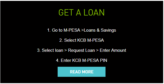 KCB Mpesa Loan App