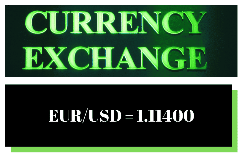 Currency exchange rates 