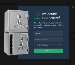 Olymp Trade 100% Bonus