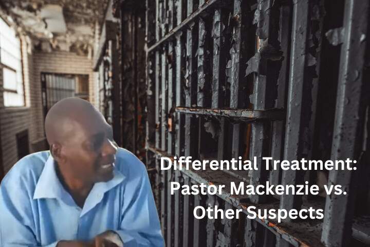Differential Treatment Pastor Mackenzie vs. Other Suspects