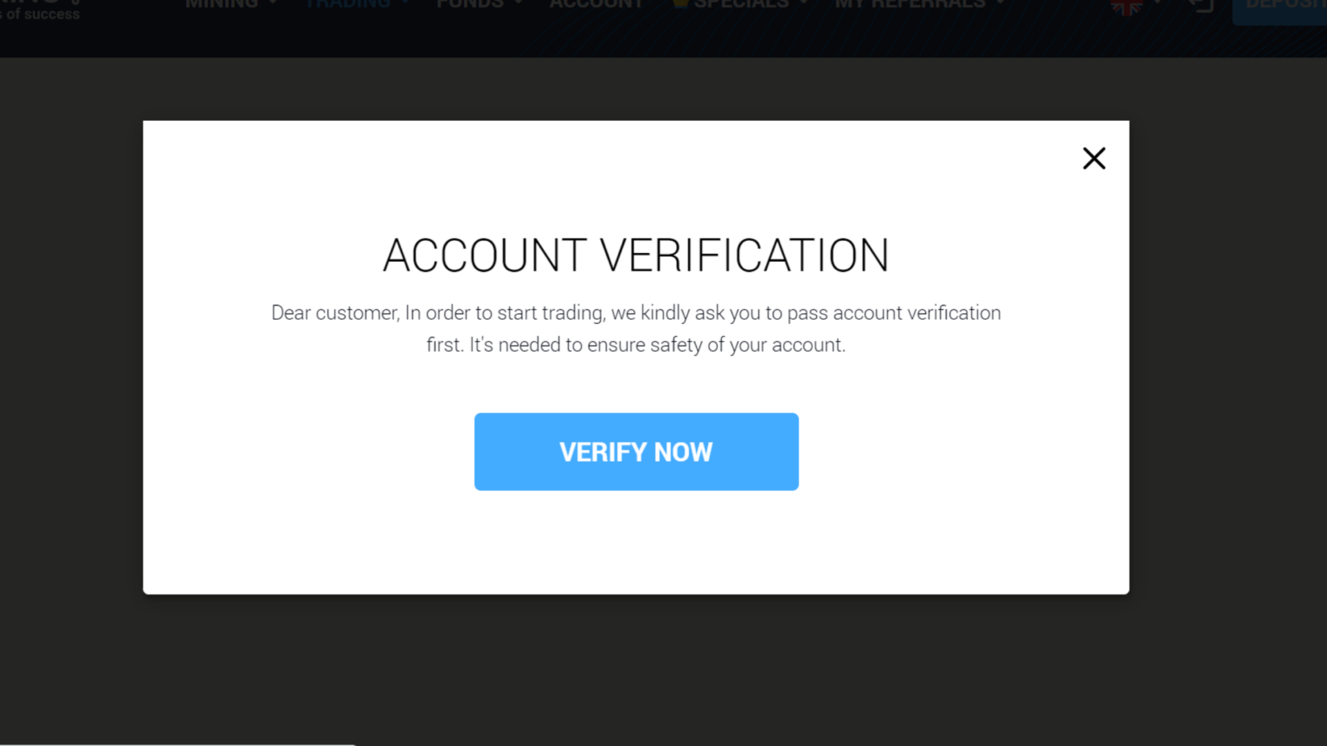 Iq Mining Verification Process 