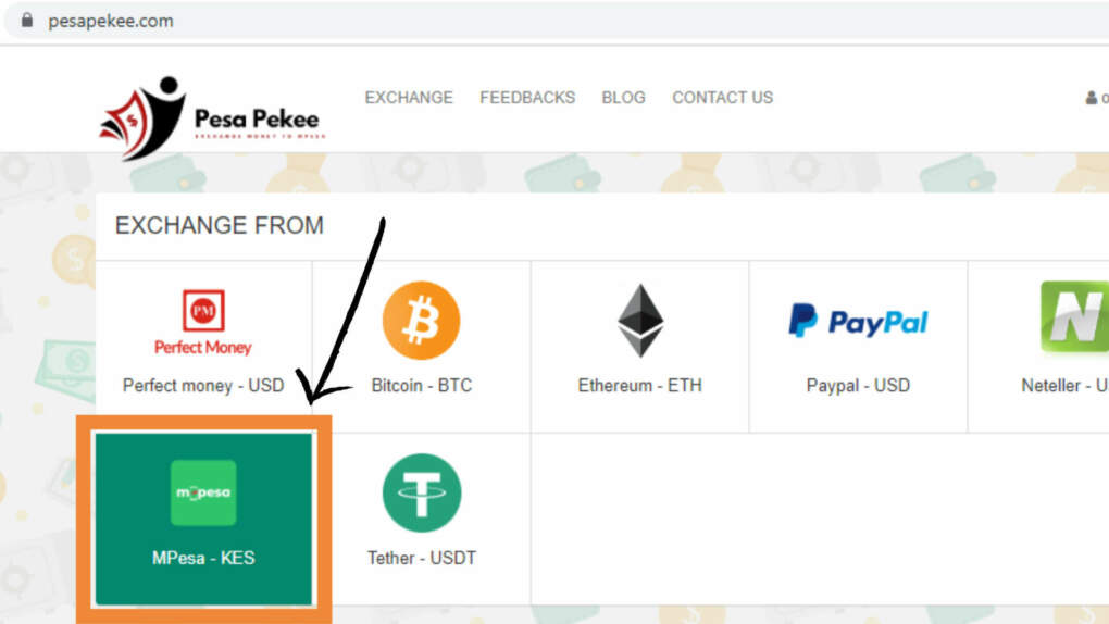 Pesa Pekee Money exchange Service