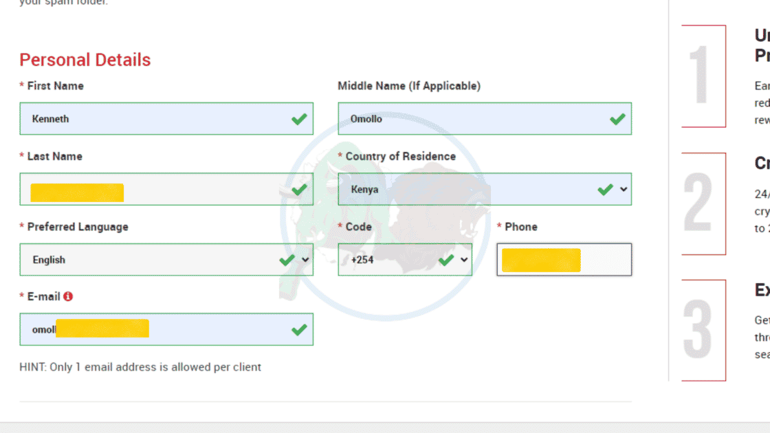 How to register a new account in XM Forex 