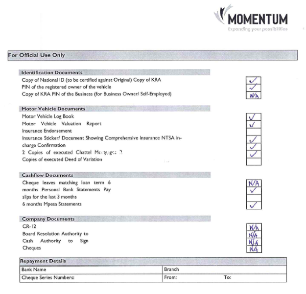 Momentum Credit