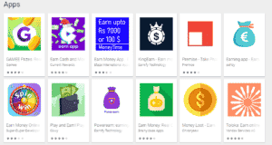 Apps that pay via Paytm