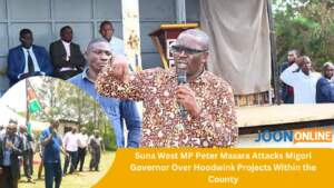 Suna west mp Peter Masara attacks Migori Governor over hoodwink projects within the county