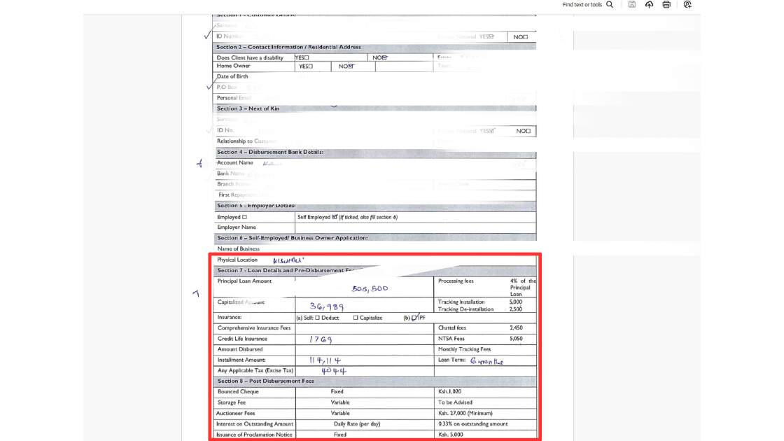 Momentum logbook loan 