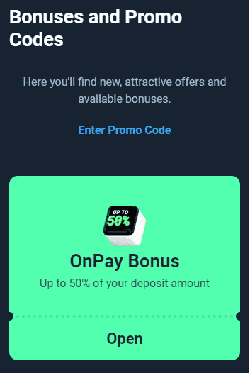 Olymp Trade OnPay Bonus Code - Olymp Trade Promo Code