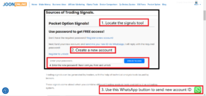 Pocket Option Signals Instructions