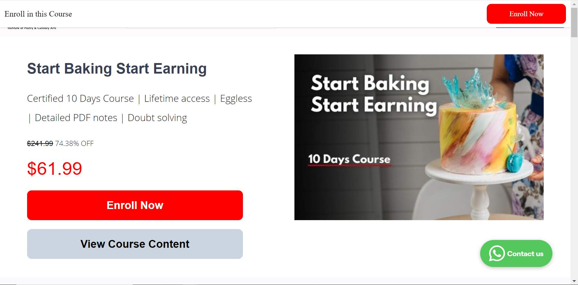 Start Baking Start Earning