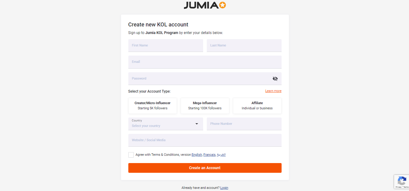 Getting started with Jumia affiliates 