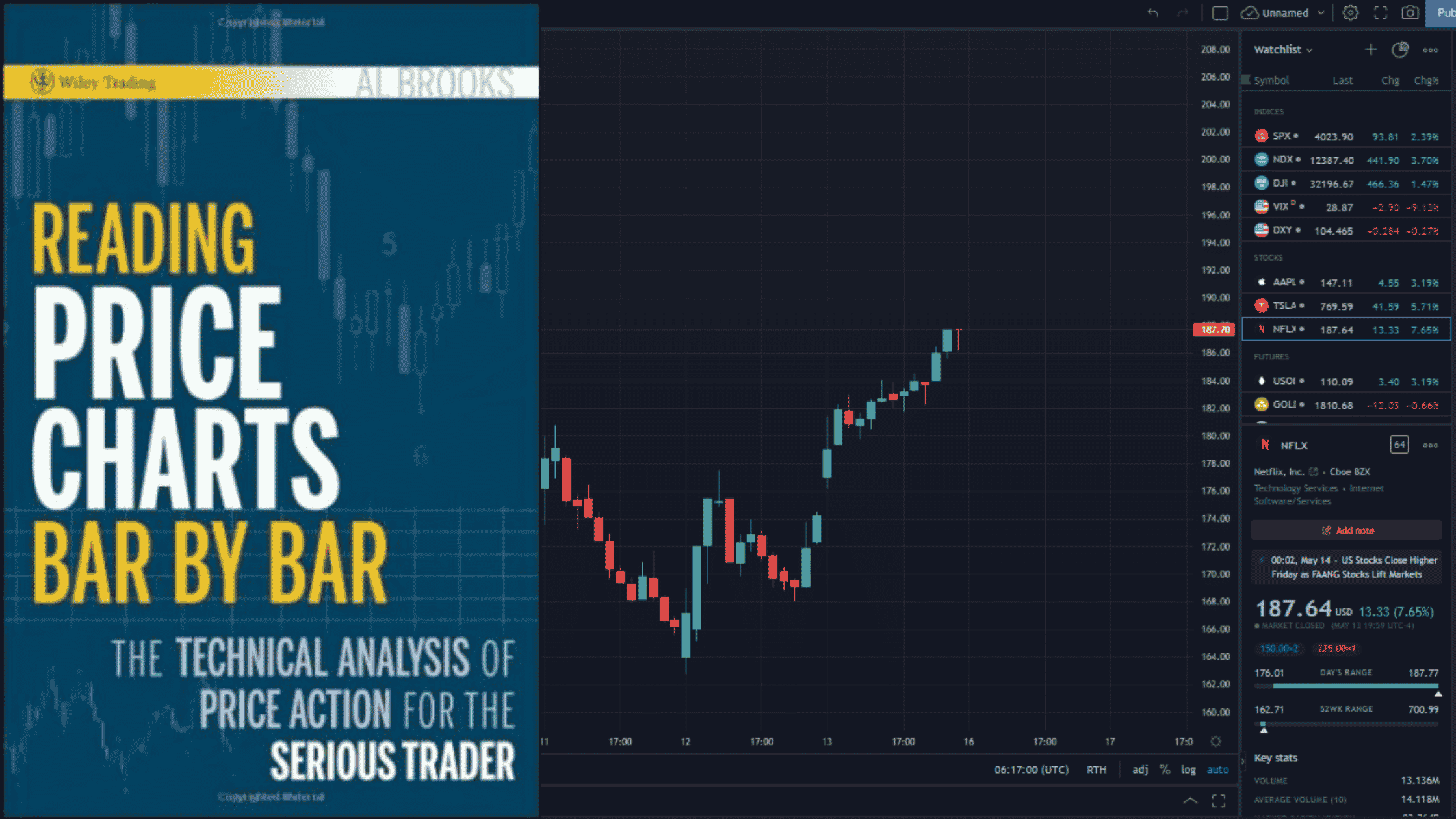 Reading Price Charts Bar by Bar: The Technical Analysis of Price Action for the Serious Trader.