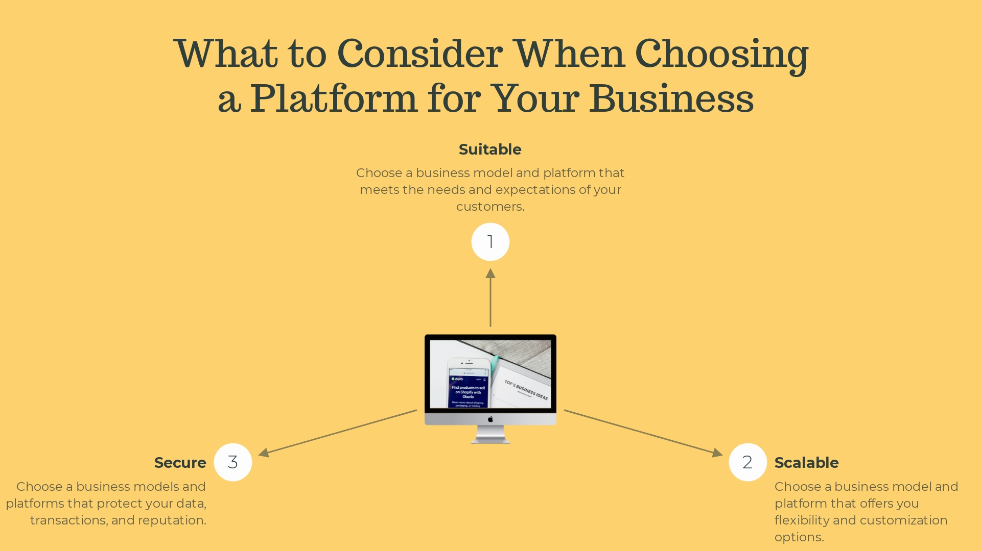 business model and platform
