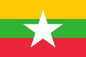 Myanmar (formerly Burma)- flag